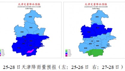 明起天津连续降雨，累计雨量大！