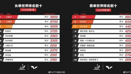 马龙、樊振东、陈梦退出世界排名，咋回事？