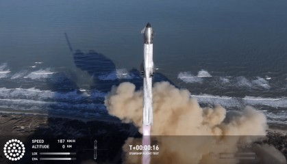 SpaceX星舰第七次试飞入轨失败，但再次完成“筷子夹火箭”回收