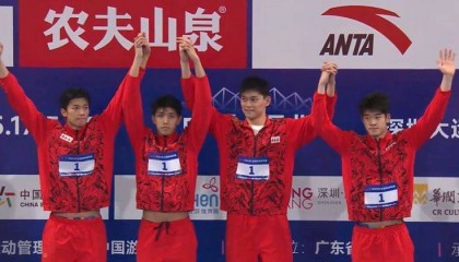 梦幻阵容夺金!汪顺打头阵,潘展乐接棒孙杨