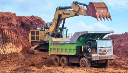 世界级西芒杜铁矿项目正式投产，徐工参与建设开发！