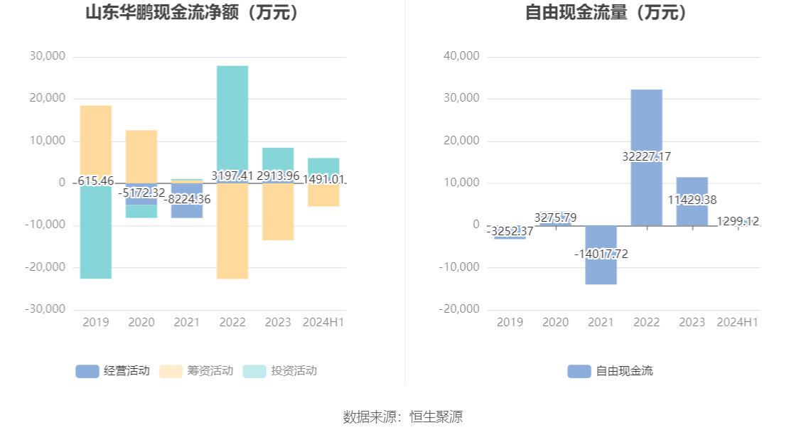 山东华鹏：2024年上半年亏损6496.02万元