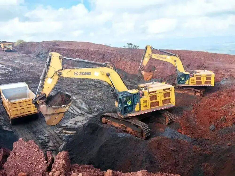 世界级西芒杜铁矿项目正式投产，徐工参与建设开发！