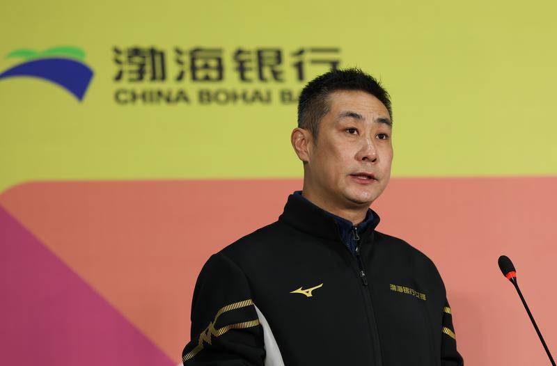 天津女排举行新赛季出征仪式 球队新老交替目标锻炼新人