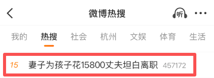 “脑子一热”为孩子花15800元,回家路上丈夫坦白:自己离职了